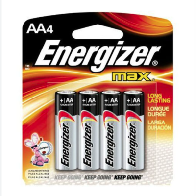 Energizer Battery AA (4 pcs per pack)