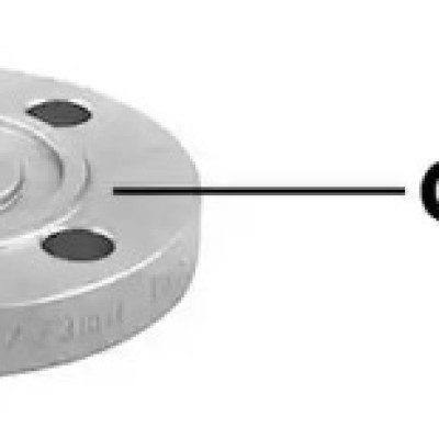 Flat Face Flange 2'',Blind (BL), ASME B16.5,Class150,GRVE