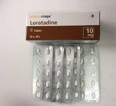 PHARMANIAGA LORATADINE 10MG TABLET 10 X 10'S