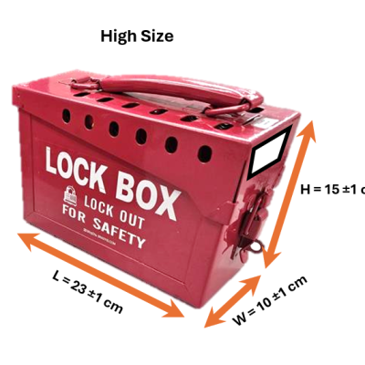 High Size- Group Lockout box  (TANACO BRAND)