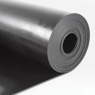 Neoprene Rubber Sheet 3mm thick Black CR Chloroprene Rubber Sheet Hardness 65+-5 shoreA 1.2m Width Smooth Surface Rubbe