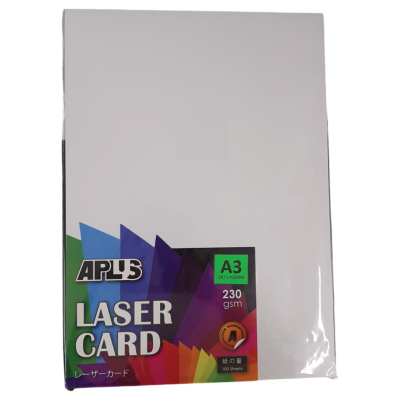 Aplus Art Card A3 White 230gsm 100sheets