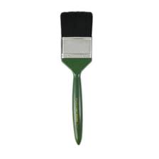 NYLON PAINT BRUSH GREEN HANDLE 2"