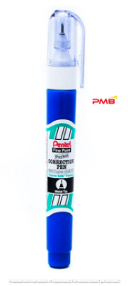 PENTEL CORRECTION PEN ZL62-W, 10PCS      /      BOX (DELIVERY LABUAN AREA ONLY)