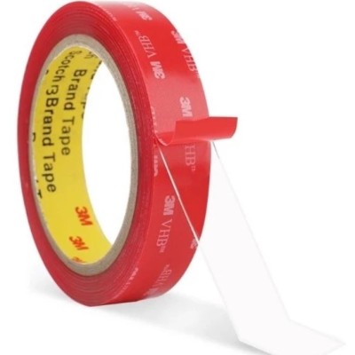 Heavy Duty Super Strong Double Sided Acrylic Foam Double Side Tape (Clear) 10mm x 3 Meter