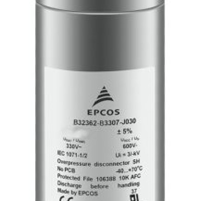 *EPCOS B32361 Polypropylene Film Capacitor, 350V ac, 5%, 150?F B32361A2157J050