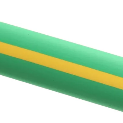 Heat Shrink Tubing (Green, Yellow) 12.7mm D (1.2m L)