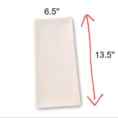 Porcelain Rectangle Plate Japanese Swallow Dish Sushi Long Plate Dessert Cake Snack Pastry Western Food Salmon Sashimi (13.5'')