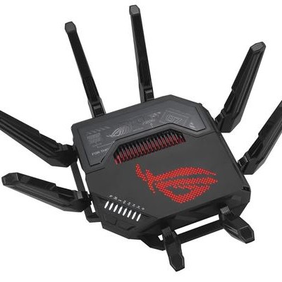 GT-BE98 ROG Rapture Quad-band 7 320MHz6GHz 4096-QAM Dual10G Quad 2.5GAura RGBAiProtectionProAimesh Gaming
