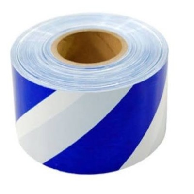 Barricade tape (blue   white) 3 inch x 100 m
