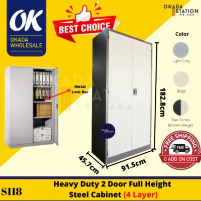 OKADA S118 Full Height Metal Cabinet