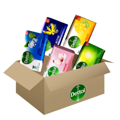 Dettol Antibacterial Soap  1 Carton