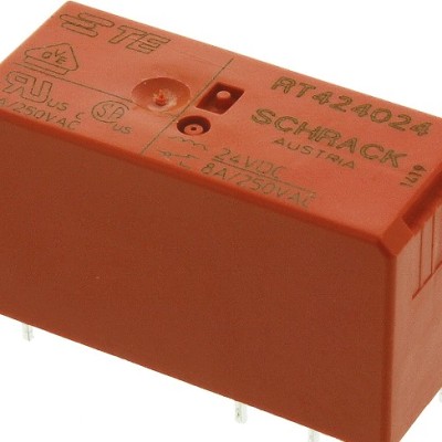 PCB RELAY 2 C O ; 24VDC 8A PINNING 5