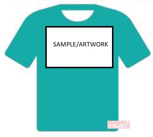 TIFFANY BLUE ROUND NECK T-SHIRT (SHORT SLEEVES), CT5183 C      /      W COLOR PRINTING