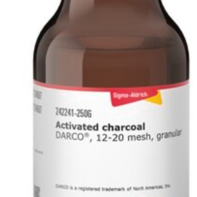 Activated charcoal, DARCO, 12-20 mesh, granular