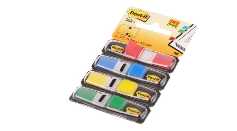 3M Post-it Notes Flag - Multi Colour consist of 35sheets      /      pad (6pads      /      packet)