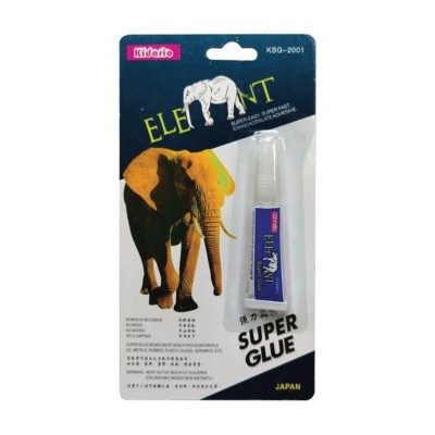 Elephant Super Glue (1x6's) 3g