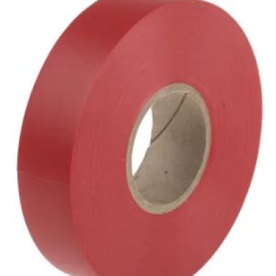 Red PVC Electrical Tape, 19mm x 33m