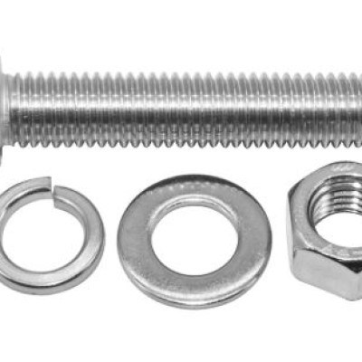 316L stainless steel A4-70 external hex bolt and nut set, extended screw collection m12'100 5sets