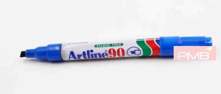 ARTLINE 90 PERMANENT MARKER, BLUE, 10PCS      /      BOX