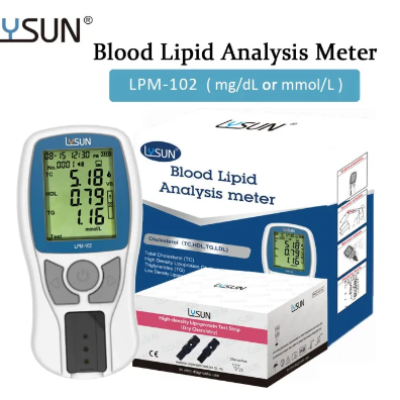 *LYSUN LPM-102 BLOOD LIPID ANALYSIS METER