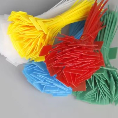 Label tie color nylon network mark tag tag buckle label seal waterproof plastic bundle tie