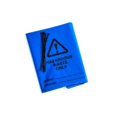 Spill disposable bags with ties
