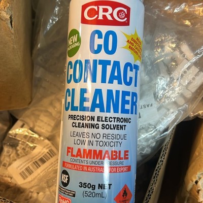 CONTACT CLEANER ELECTRONIC CLEANING SOLVENT