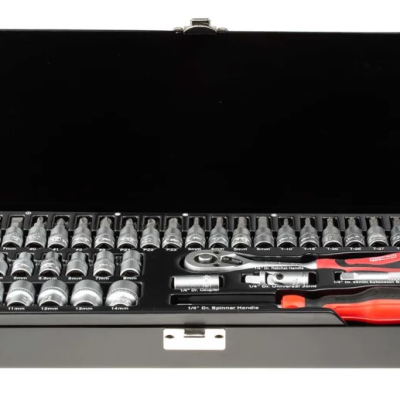 RS PRO 623-6390 39-Piece Socket Bit Set with Ratchet