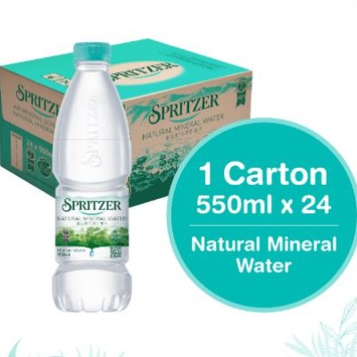 SPRITZER MINERAL WATER 550 ML