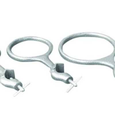 Retort Ring with open bosshead Metal - 50 mm