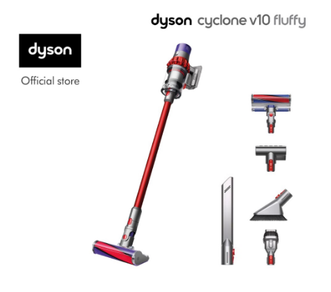 Dyson Cyclone V10 Fluffy ™ Cordless Vacuum Cleaner