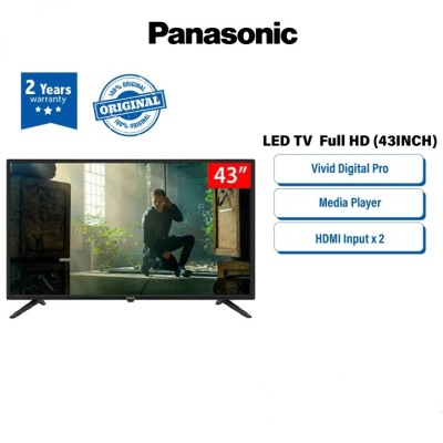 *PANASONIC 43" LED TV TH-43H410K (Vivid Digital Pro)