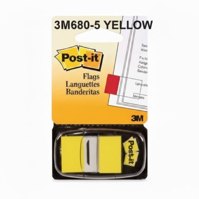 3M POST-IT FLAG TAPE YELLOW