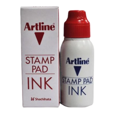 ARTLINE ESA-2N STAMP PAD INK 50CC RED (BOX)