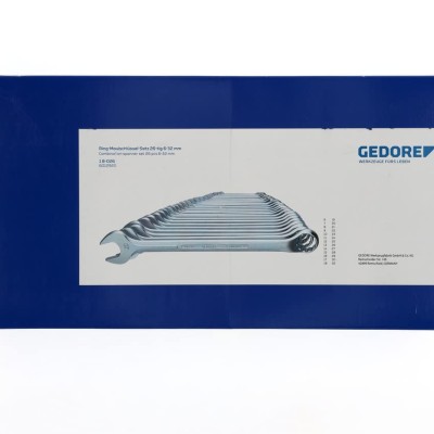 *Gedore Combination Spanner Set Metric 26 Piece - 1 B-026