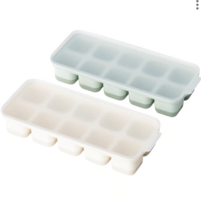 SPJUTROCKAIce cube tray with lid, mixed colours- 2packs