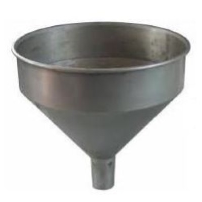 OIL FUNNEL, GALV W STRAINER 100 MM DIAM