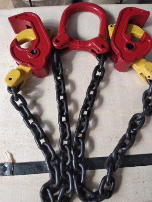 Oil Manual Drum Lifting Tools Drum Lifter with Chain Clamps