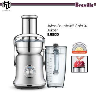 *Breville BJE830 Brushed Stainless Steel Juice Fountain Cold XL Juicer