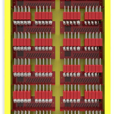 BZ Steel Padlock Station Accommodate 180 Padlocks
