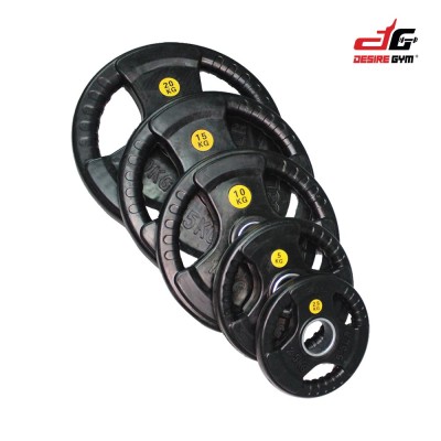 *Olympic Rubber Plate - BARBELL WEIGHT PLATES - 2 x 10 KG