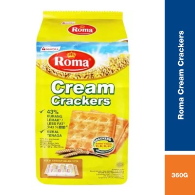 *Roma Cream Crackers 360g per pack [PACK OF 5]