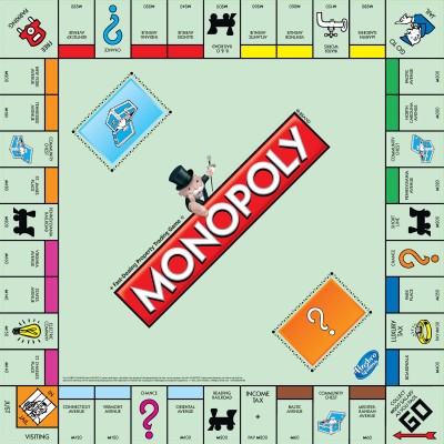 *Monopoly Board Games - Travel World Tour