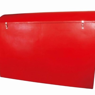 Lifejacket Box, Fibreglass, 980mm L x 680mm W x 700mm H, Red, w o Certification