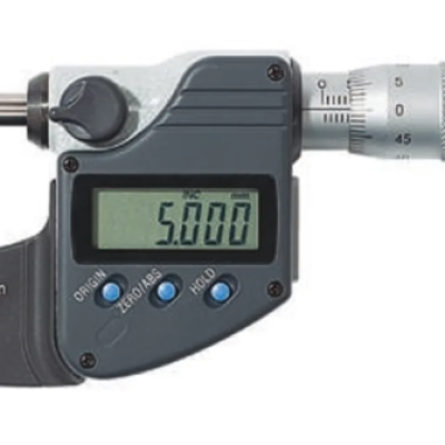 Mitutoyo 293-344 External Micrometer, Range 0 mm - 25 mm