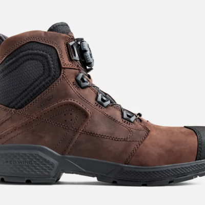 Redwing Exos 2452 Lite Men's 6-inch Waterproof Safety Toe Boot, Size US 6 - 15