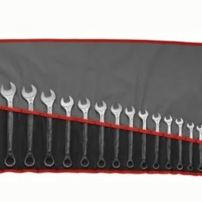 Facom 17-Piece Combination Spanner Set, 5 16 to 1.1 4 in