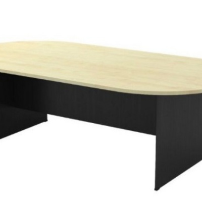 *OVAL CONFERENCE TABLE 2400L X 1200D X 750H