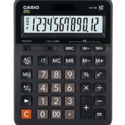 *CASIO Calculator GX-12B (Black)